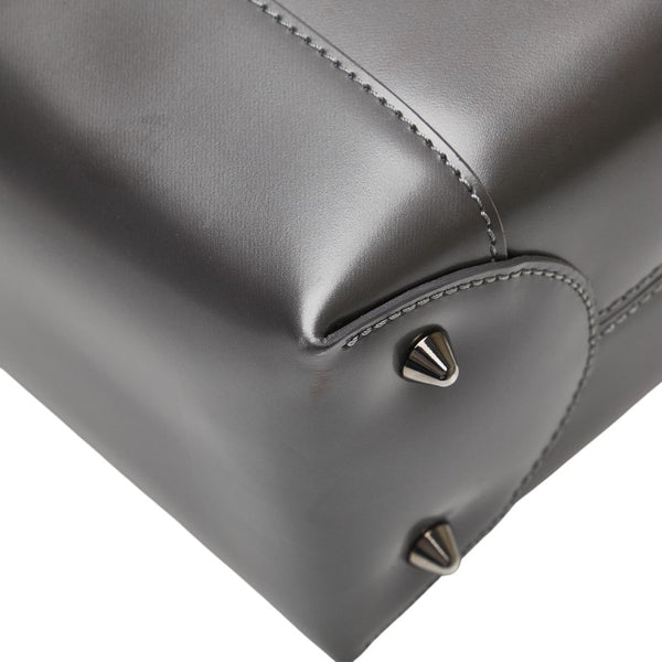 ディオール マリスパール ハンドバッグ ショルダーバッグ 2WAY グレー レザー レディース Dior 【中古】