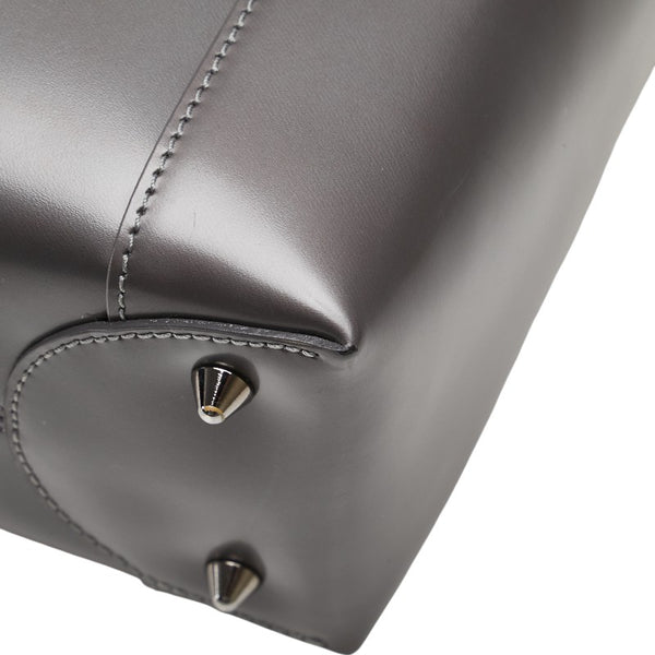 ディオール マリスパール ハンドバッグ ショルダーバッグ 2WAY グレー レザー レディース Dior 【中古】
