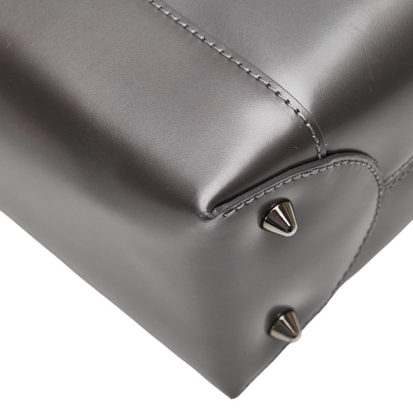 ディオール マリスパール ハンドバッグ ショルダーバッグ 2WAY グレー レザー レディース Dior 【中古】