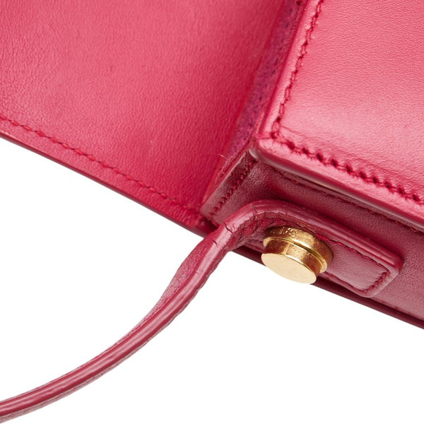 サンローラン クラシック ルル ショルダーバッグ ピンク ゴールド レザー レディース SAINT LAURENT 【中古】
