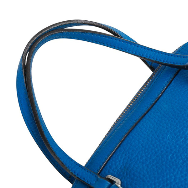 グッチ ハンドバッグ ショルダーバッグ 2WAY 341504 ブルー レザー レディース GUCCI 【中古】