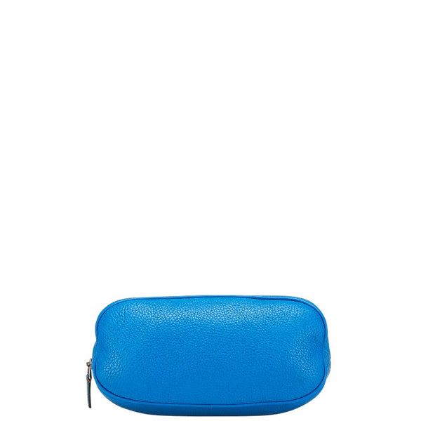 グッチ ハンドバッグ ショルダーバッグ 2WAY 341504 ブルー レザー レディース GUCCI 【中古】