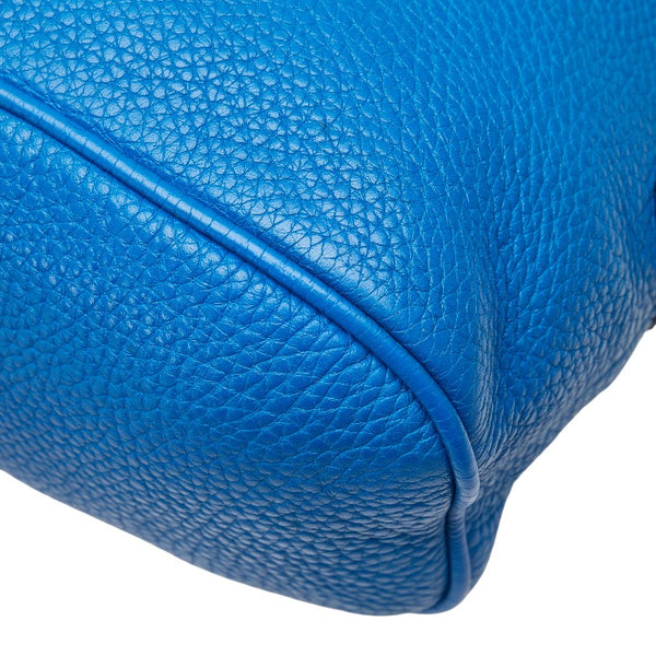 グッチ ハンドバッグ ショルダーバッグ 2WAY 341504 ブルー レザー レディース GUCCI 【中古】