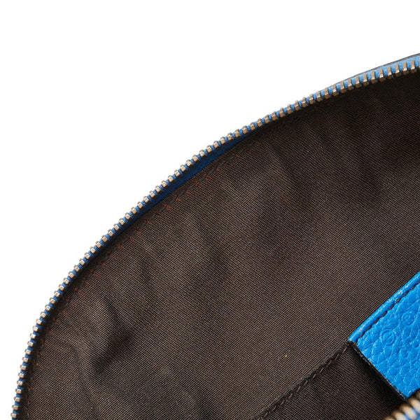 グッチ ハンドバッグ ショルダーバッグ 2WAY 341504 ブルー レザー レディース GUCCI 【中古】