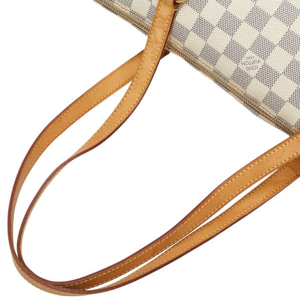 ルイ ヴィトン ダミエアズール トータリー MM トートバッグ ショルダーバッグ N51262 ホワイト PVC レザー レディース LOUIS VUITTON 【中古】