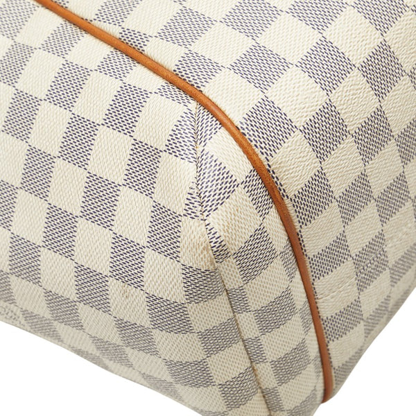 ルイ ヴィトン ダミエアズール トータリー MM トートバッグ ショルダーバッグ N51262 ホワイト PVC レザー レディース LOUIS VUITTON 【中古】