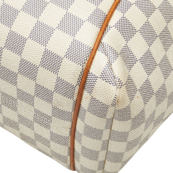 ルイ ヴィトン ダミエアズール トータリー MM トートバッグ ショルダーバッグ N51262 ホワイト PVC レザー レディース LOUIS VUITTON 【中古】