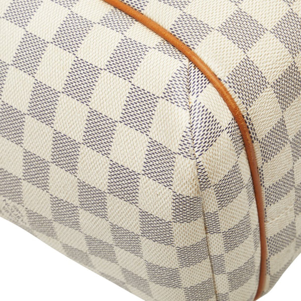 ルイ ヴィトン ダミエアズール トータリー MM トートバッグ ショルダーバッグ N51262 ホワイト PVC レザー レディース LOUIS VUITTON 【中古】