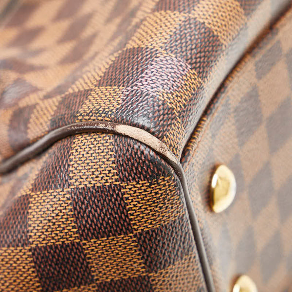 ルイ ヴィトン ダミエ トレヴィPM ハンドバッグ ショルダーバッグ 2WAY N51997 ブラウン PVC レザー レディース LOUIS VUITTON 【中古】