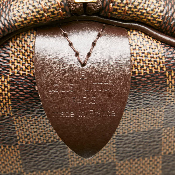 ルイ ヴィトン ダミエ キーポル50 ボストンバッグ トラベルバッグ N41427 ブラウン PVC レザー レディース LOUIS VUITTON 【中古】