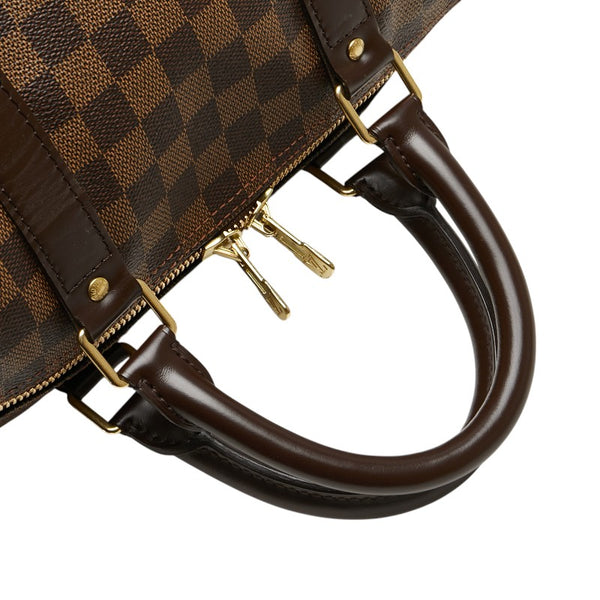 ルイ ヴィトン ダミエ キーポル50 ボストンバッグ トラベルバッグ N41427 ブラウン PVC レザー レディース LOUIS VUITTON 【中古】