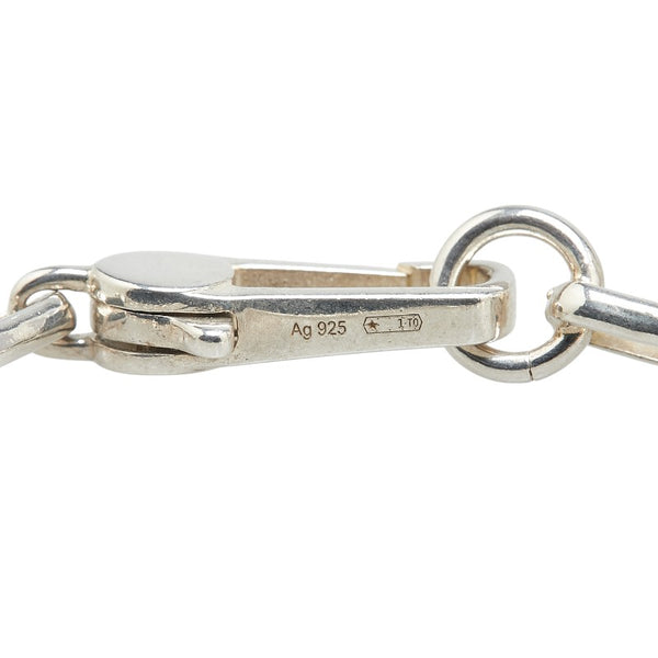 グッチ インターロッキングG ネックレス SV925 シルバー レディース GUCCI 【中古】