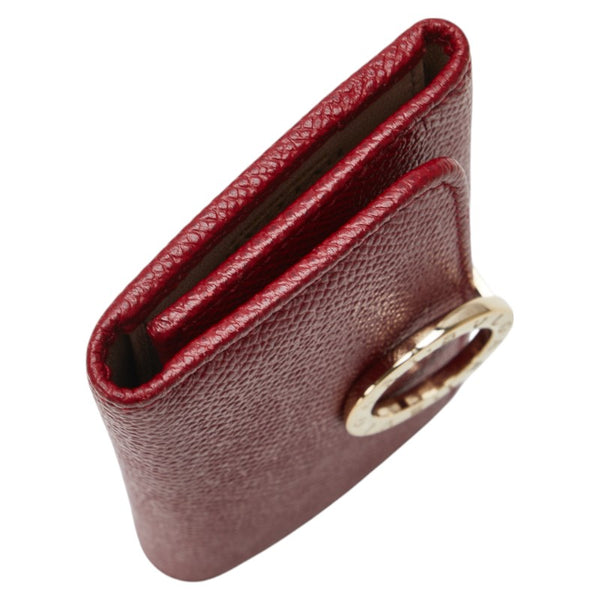 ブルガリ ブルガリブルガリ 6連 キーケース レッド レザー レディース BVLGARI 【中古】