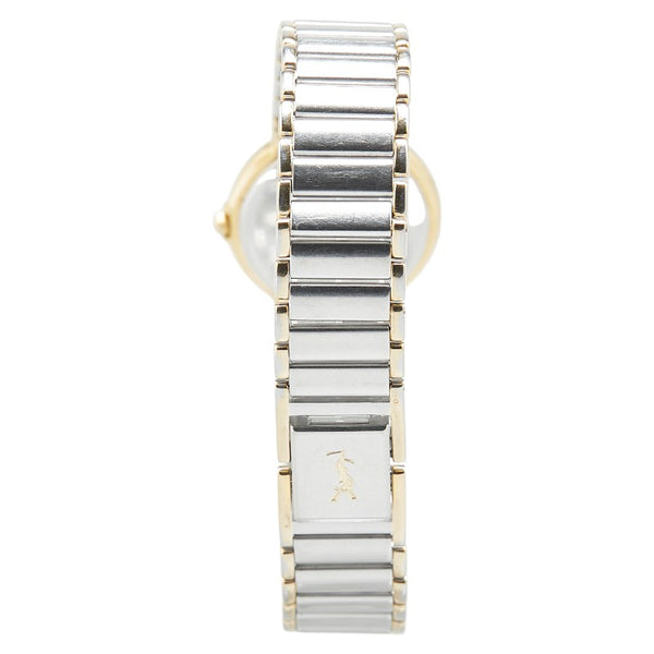 サンローラン 腕時計 クオーツ ゴールド文字盤 ステンレススチール メッキ レディース SAINT LAURENT 【中古】