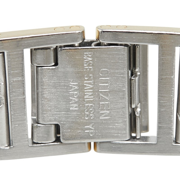 サンローラン 腕時計 クオーツ ゴールド文字盤 ステンレススチール メッキ レディース SAINT LAURENT 【中古】