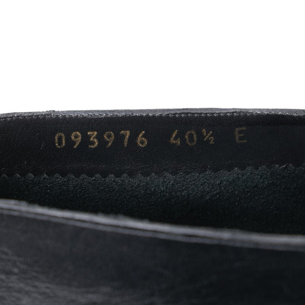 グッチ ホースビット ローファー サイズ:40 1/2 093976 ブラック レザー メンズ GUCCI 【中古】