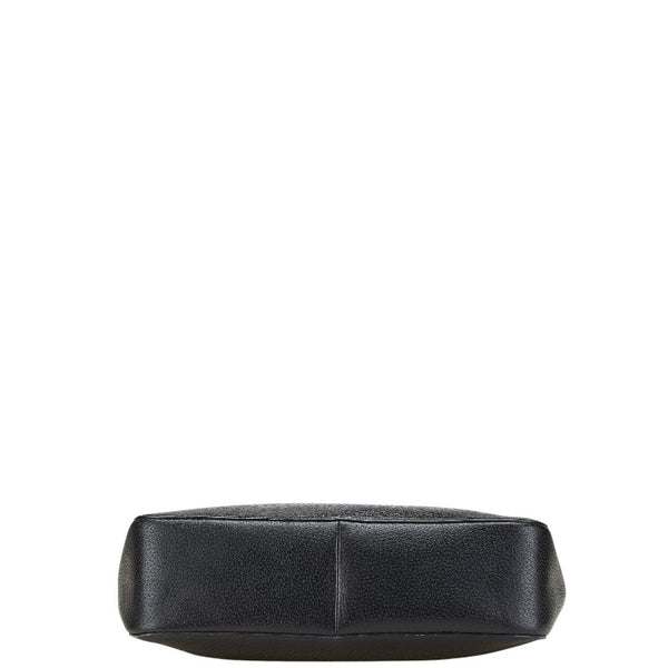 グッチ バンブー ハンドバッグ トートバッグ 002 1060 ブラック レザー レディース GUCCI 【中古】