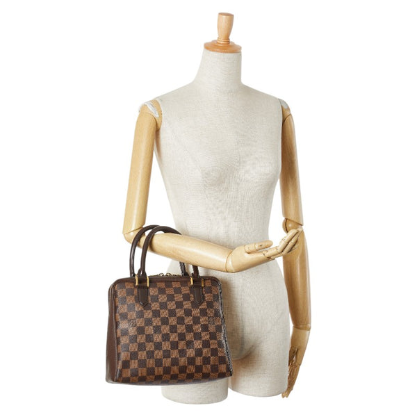 ルイ ヴィトン ダミエ ブレラ ハンドバッグ N51150 ブラウン PVC レザー レディース LOUIS VUITTON 【中古】