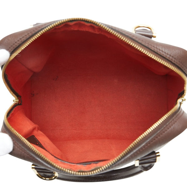 ルイ ヴィトン ダミエ ブレラ ハンドバッグ N51150 ブラウン PVC レザー レディース LOUIS VUITTON 【中古】