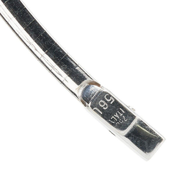 K18WG ホワイトゴールド ダイヤ0.50ct ペンダントネックレス レディース 【中古】
