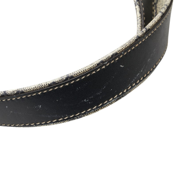 グッチ GGスプリーム トートバッグ 211134 ベージュ ネイビー PVC レザー レディース GUCCI 【中古】