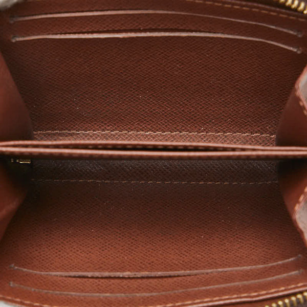 ルイ ヴィトン モノグラム ジッピー コインパース コインケース M60067 ブラウン PVC レザー レディース LOUIS VUITTON 【中古】