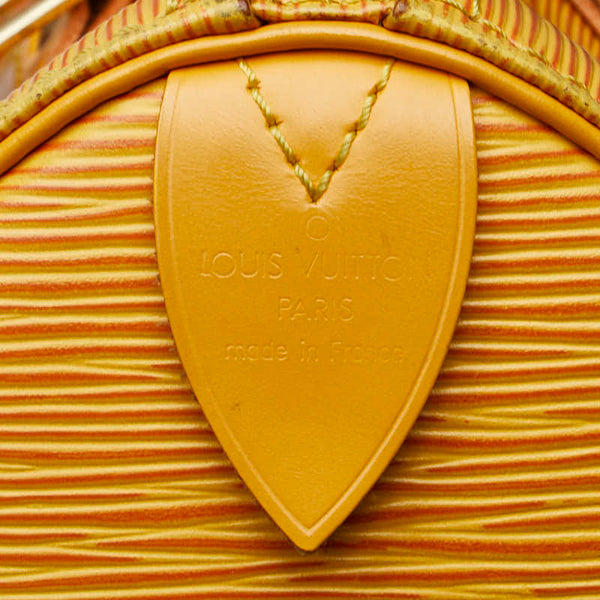 ルイ ヴィトン エピ スピーディ25 ハンドバッグ M43019 タッシリイエロー レザー レディース LOUIS VUITTON 【中古】