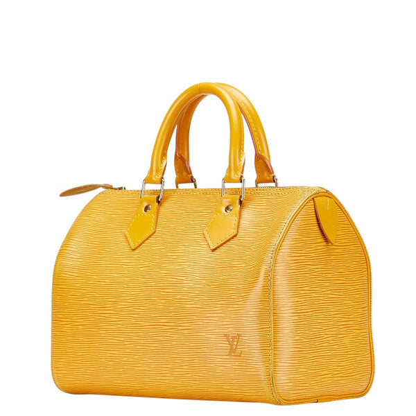 ルイ ヴィトン エピ スピーディ25 ハンドバッグ M43019 タッシリイエロー レザー レディース LOUIS VUITTON 【中古】