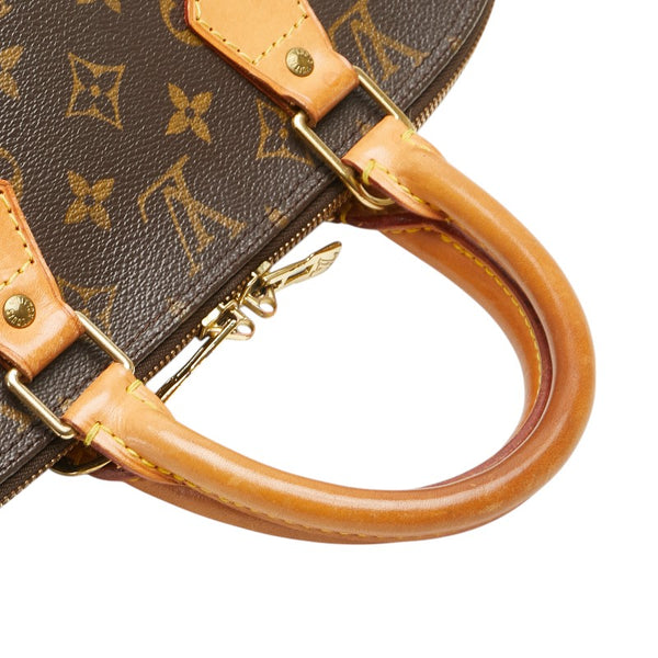 ルイ ヴィトン モノグラム アルマPM ハンドバッグ M51130 ブラウン PVC レザー レディース LOUIS VUITTON 【中古】