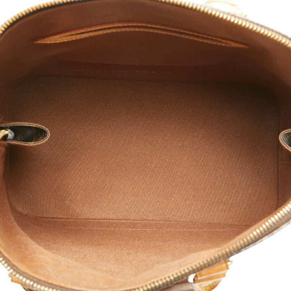 ルイ ヴィトン モノグラム アルマPM ハンドバッグ M51130 ブラウン PVC レザー レディース LOUIS VUITTON 【中古】