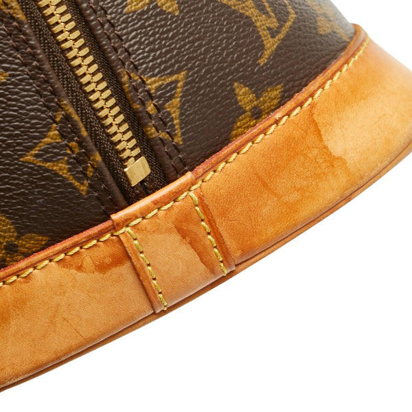 ルイ ヴィトン モノグラム アルマPM ハンドバッグ M51130 ブラウン PVC レザー レディース LOUIS VUITTON 【中古】