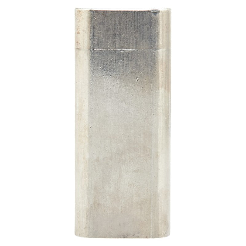 カルティエ オーバル ガスライター シルバー メタル レディース CARTIER 【中古】