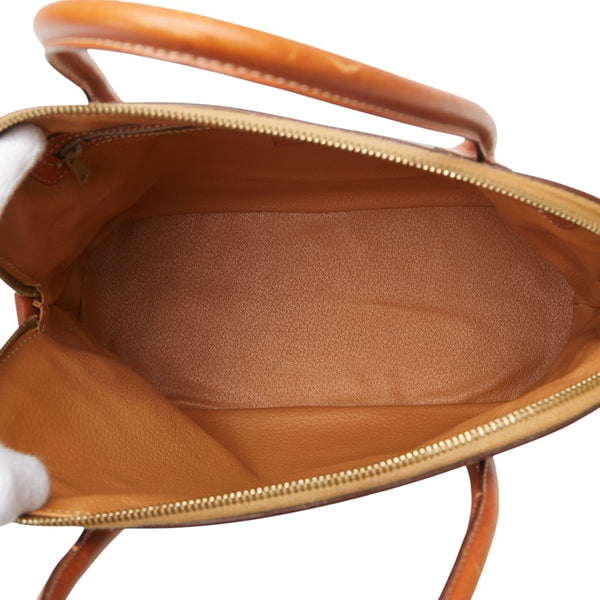 セリーヌ マカダム ハンドバッグ ブラウン PVC レザー レディース CELINE 【中古】