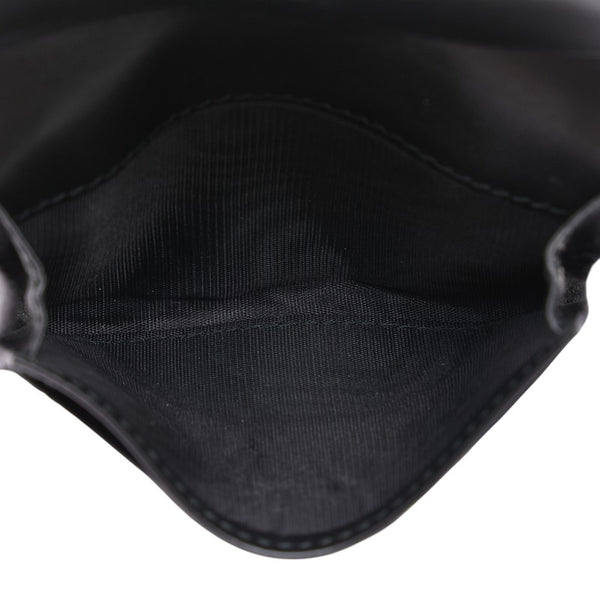 グッチ グッチシマ カードケース パスケース 251727 ブラック レザー メンズ GUCCI 【中古】