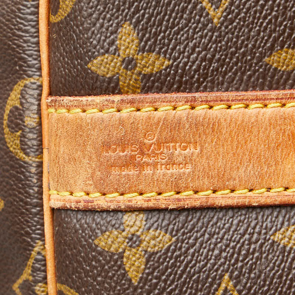 ルイ ヴィトン モノグラム キーポル バンドリエール 55 ボストンバッグ M41414 ブラウン PVC レザー レディース LOUIS VUITTON 【中古】