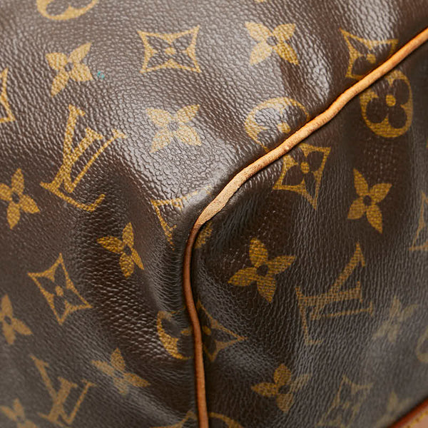 ルイ ヴィトン モノグラム キーポル バンドリエール 55 ボストンバッグ M41414 ブラウン PVC レザー レディース LOUIS VUITTON 【中古】