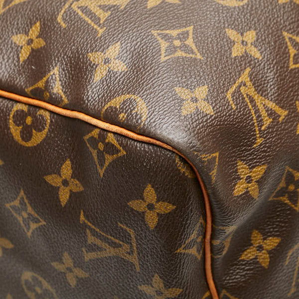 ルイ ヴィトン モノグラム キーポル バンドリエール 55 ボストンバッグ M41414 ブラウン PVC レザー レディース LOUIS VUITTON 【中古】