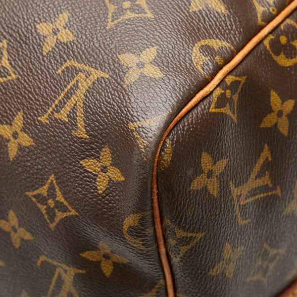ルイ ヴィトン モノグラム キーポル バンドリエール 55 ボストンバッグ M41414 ブラウン PVC レザー レディース LOUIS VUITTON 【中古】