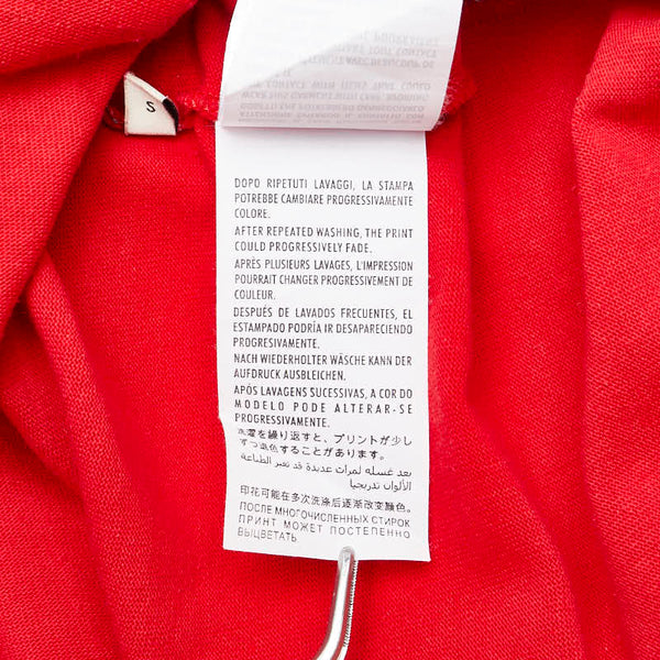 グッチ ボーダー ポロシャツ ラガーシャツ 長袖 サイズ：S 653379 レッド マルチカラー コットン メンズ GUCCI 【中古】