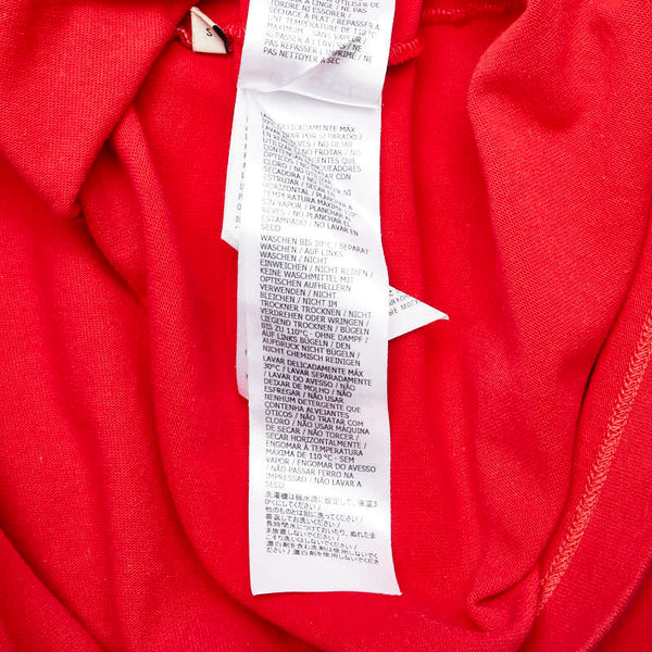 グッチ ボーダー ポロシャツ ラガーシャツ 長袖 サイズ：S 653379 レッド マルチカラー コットン メンズ GUCCI 【中古】