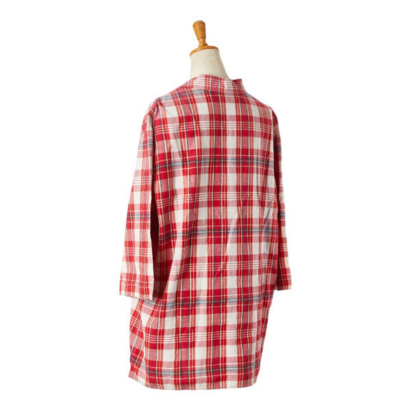 グッチ 21AW ビー シャツ オープンカラーシャツ 半袖 サイズ：46 653446 レッド マルチカラー コットン メンズ GUCCI 【中古】