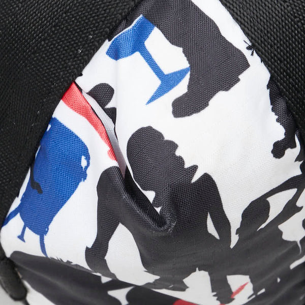 レスポートサック 総柄 ボストンバッグ ショルダーバッグ 2WAY ホワイト マルチカラー ナイロン レディース LeSportsac 【中古】