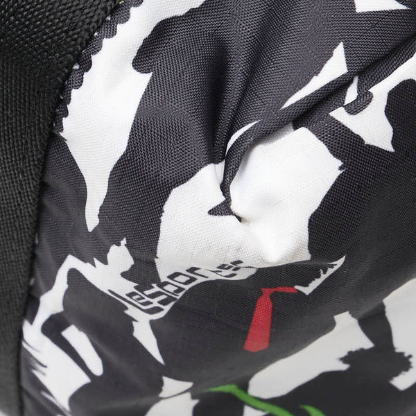 レスポートサック 総柄 ボストンバッグ ショルダーバッグ 2WAY ホワイト マルチカラー ナイロン レディース LeSportsac 【中古】