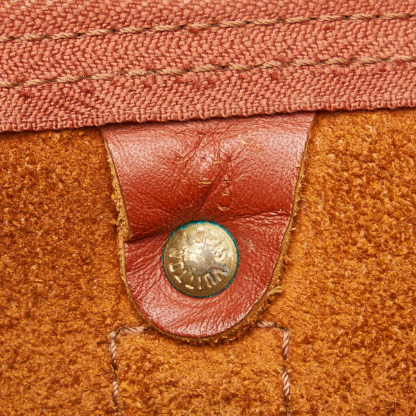 ルイ ヴィトン エピ キーポル50 ボストンバッグ トラベルバッグ M42968 ジパングゴールド ブラウン レザー レディース LOUIS VUITTON 【中古】