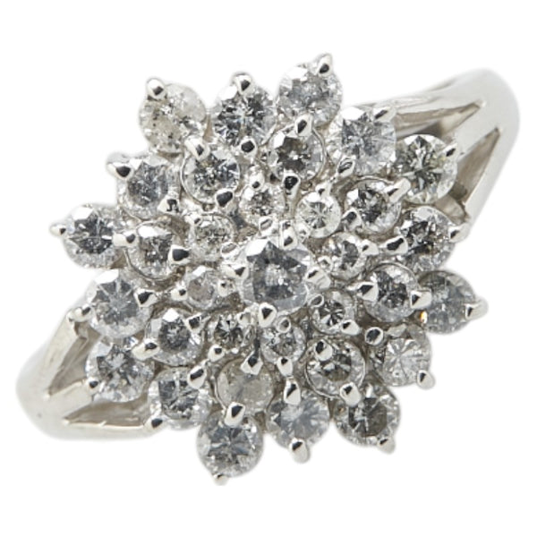 Pt900 プラチナ ダイヤ1.00ct リング 指輪 レディース 12.5号 【中古】