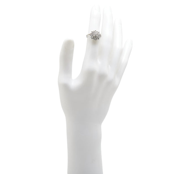 Pt900 プラチナ ダイヤ1.00ct リング 指輪 レディース 12.5号 【中古】