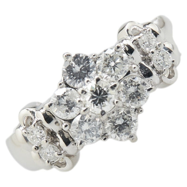Pt900 プラチナ ダイヤ1.00ct リング 指輪 レディース 14.5号 【中古】