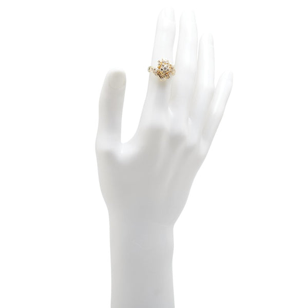 K18YG イエローゴールド ダイヤ1.25ct リング 指輪 レディース 13号 【中古】