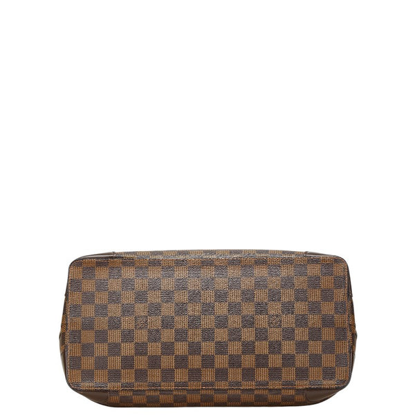 ルイ ヴィトン ダミエ ハムステッドMM ハンドバッグ N51204 ブラウン PVC レディース LOUIS VUITTON 【中古】
