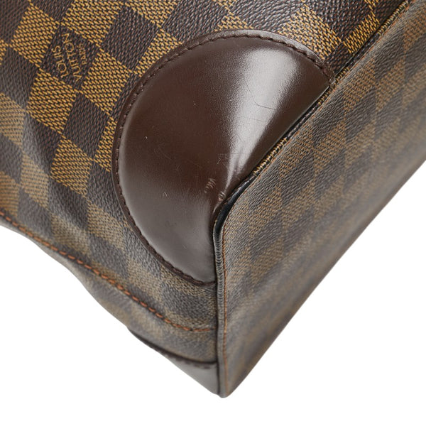 ルイ ヴィトン ダミエ ハムステッドMM ハンドバッグ N51204 ブラウン PVC レディース LOUIS VUITTON 【中古】